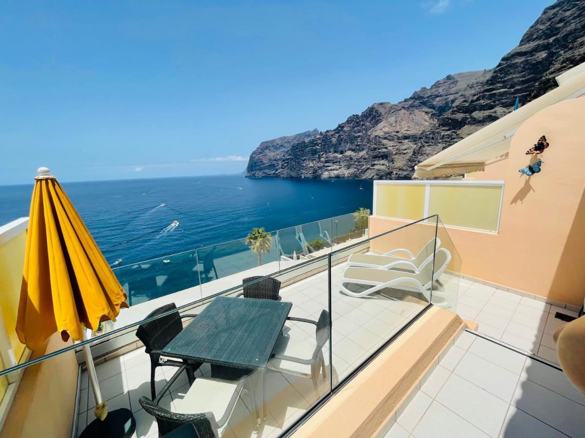 Magnificent Apt. With Sea View, Cliff & Marina Santiago del Teide Exterior foto
